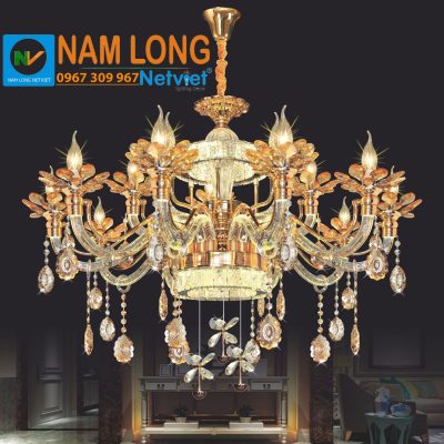 Đèn chùm pha lê nến NC9006/10+5 LED