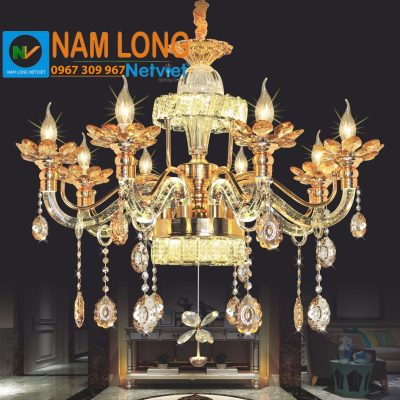 Đèn chùm pha lê nến NC9006/8 LED