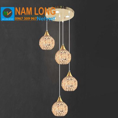 Đèn thả LED phòng ăn NB009/4 NamLong NetViet
