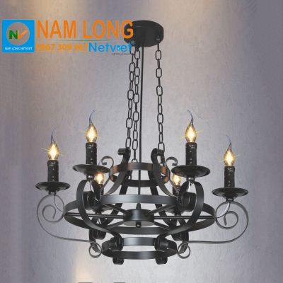 Đèn chùm cafe NB020/6 6 bóng E14