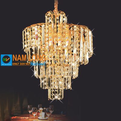 Đèn chùm pha lê cao cấp NC020 7 bóng E14