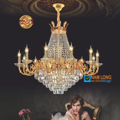 Đèn chùm đồng cao cấp NC0261/12