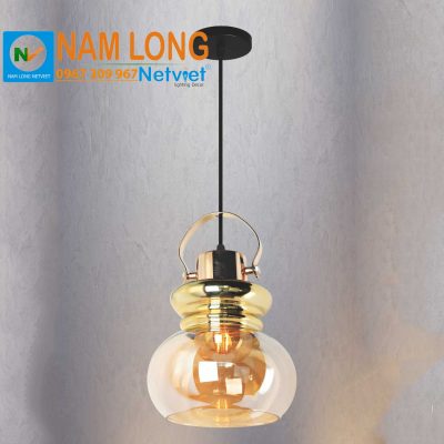 Đèn thả cafe NB3217 chao thủy tinh