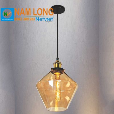 Đèn thả cafe NB3220 chao thủy tinh