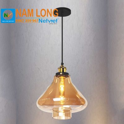 Đèn thả cafe NB3221 chao thủy tinh