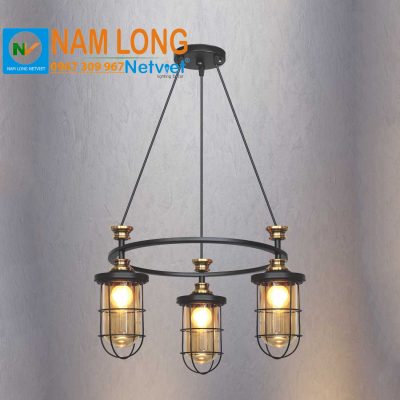 Đèn thả cafe NB324/3 3 bóng E27