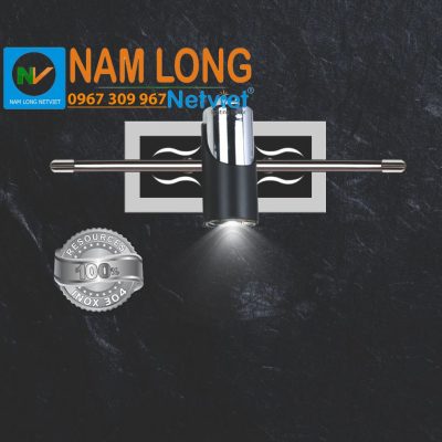 Đèn soi tranh LED NS480/1 inox 25cm
