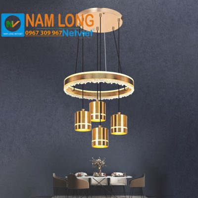 Đèn thả pha lê NB203 cao cấp LED 120W