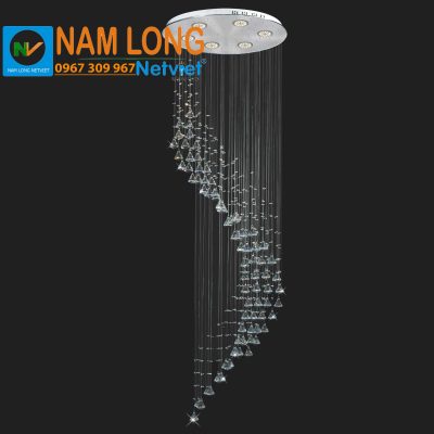 Đèn thả thông tầng NC6003 pha lê K9