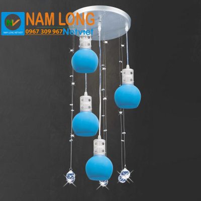 Đèn thả thủy tinh NB6006/4 NamLong NetViet