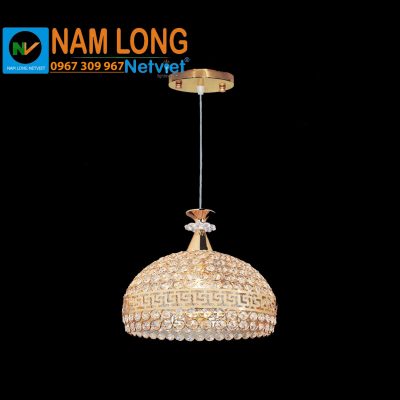 Đèn thả LED phòng ăn NB649 đính pha lê