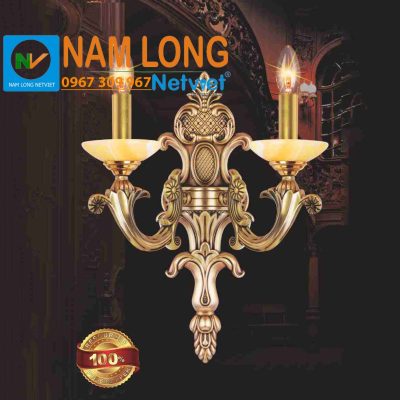 Đèn vách tường bằng đồng NV743/2