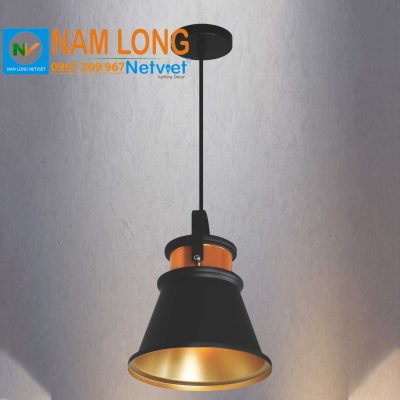 đèn thả cafe NB8536 sắt sơn tĩnh điện