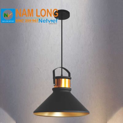 đèn thả cafe NB8541 chao sắt sơn tĩnh điện