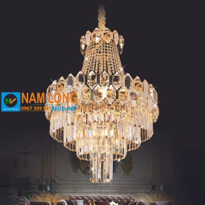 Đèn chùm pha lê NC8723 cao cấp 15 bóng E14