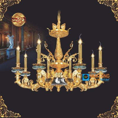 ĐÈN CHÙM ĐỒNG CỔ ĐIỂN
