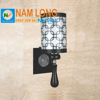 Đèn vách tường NV8933/1A chao thủy tinh trang trí