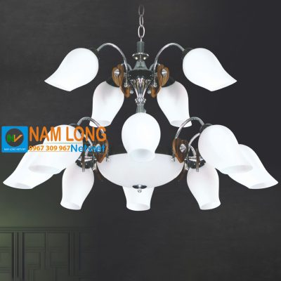Đèn chùm thủy tinh NC9002/12 15 bóng E27
