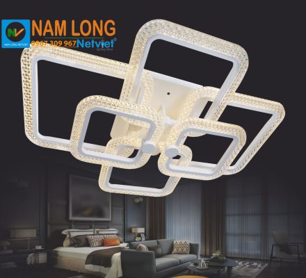 Đèn mâm ốp trần hiện đại NC814B LED 200W