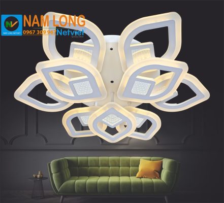 đèn mâm ốp trần NC8031B LED 200W