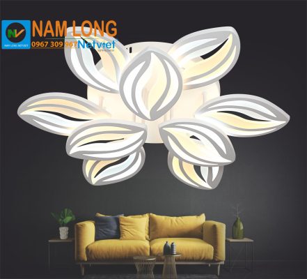 đèn mâm ốp trần NC047/9 hiện đại