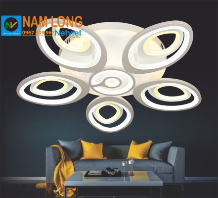 đèn mâm ốp trần NC046 LED 200W