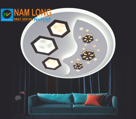 Đèn mâm ốp trần NC2313 LED 36W NamLong NetViet