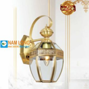đèn vách tường bằng đồng NV6006
