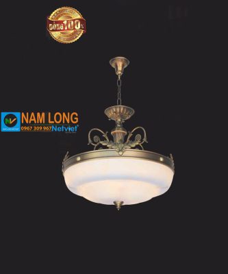 Đèn thả đồng NB1933A cao cấp 3 bóng E27