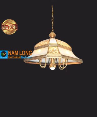 Đèn thả đồng NB004 cao cấp 7 bóng