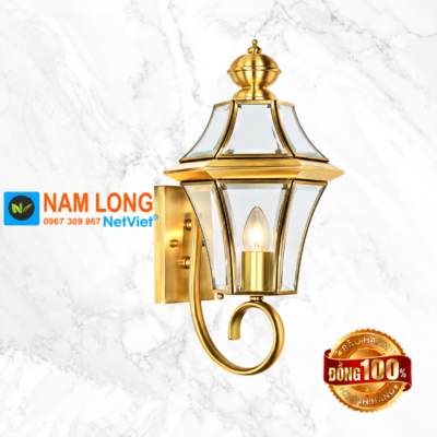 đèn vách tường bằng đồng NV0689B