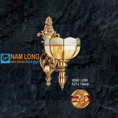 đèn vách tường bằng đồng NV501/1 NamLong NetViet
