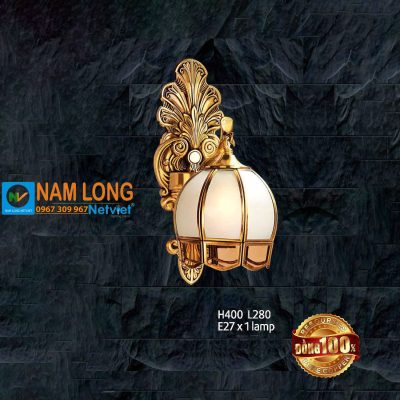 đèn vách tường bằng đồng NV2211/1 NamLong NetViet
