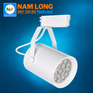 Đèn rọi ray NP034 LED 12W màu trắng ánh sáng vàng thân hợp kim – NamLong NetViet