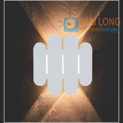 Đèn vách tường LED cầu thang NV963A 10W ánh sáng vàng hắt tường trang trí NamLong NetViet