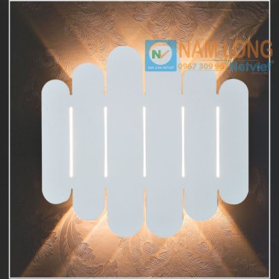 Đèn vách tường LED cầu thang NV963C 20W ánh sáng vàng hắt tường trang trí NamLong NetViet