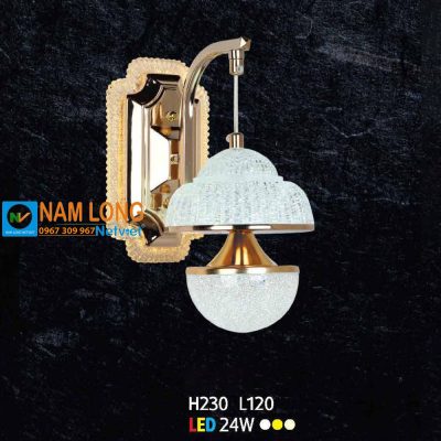 Đèn vách tường LED hiện đại NV6357 24W NamLong NetViet