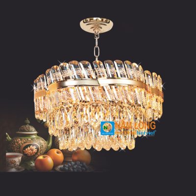 Đèn chùm pha lê NC81993A cao cấp 12 bóng E14