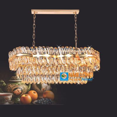 Đèn chùm pha lê NC81993C cao cấp 12 bóng E14