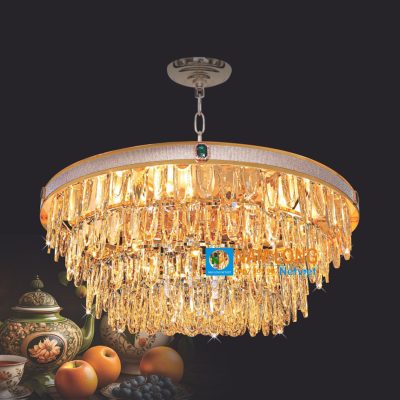 Đèn chùm pha lê NC81989B cao cấp 22 bóng E14
