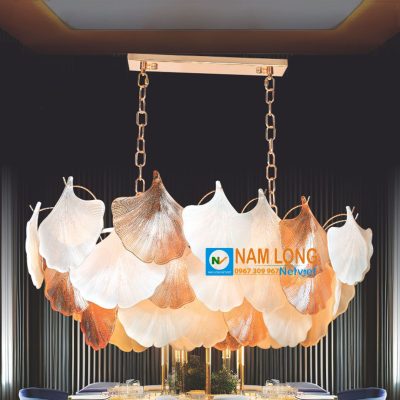 Đèn Chùm Pha Lê NC8870D 12 Bóng E14 Cao Cấp