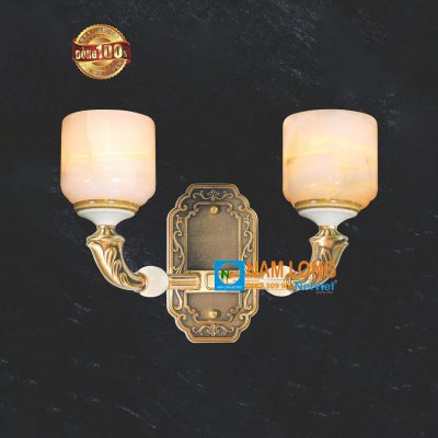 Đèn vách tường đồng NV1008/2 2 bóng E27