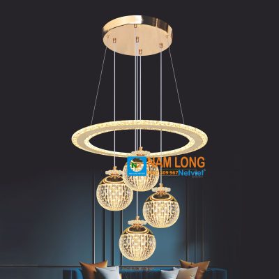 Đèn thả pha lê NB631/4 LED 150W 3 màu