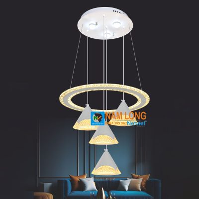 Đèn thả pha lê NB632/4 LED 150W 3 màu