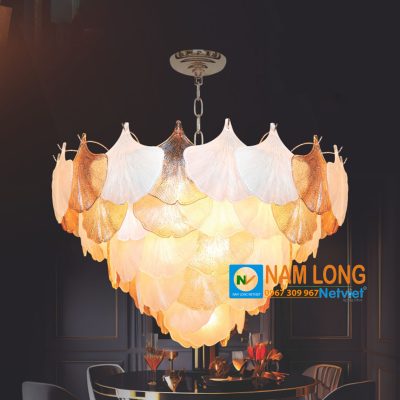 Đèn Chùm Pha Lê NC8870B 22 Bóng E14 Cao Cấp