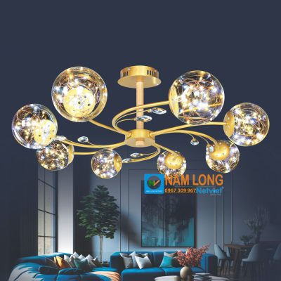 Đèn chùm LED hiện đại NC01/8 LED 3 màu