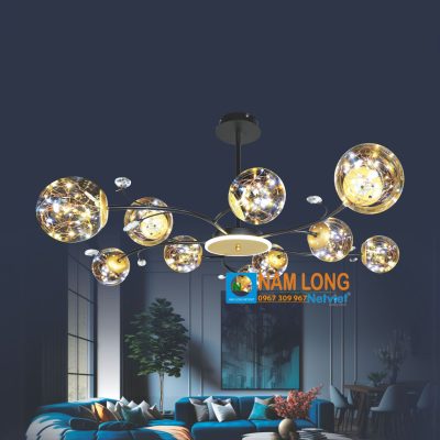 Đèn chùm LED hiện đại NC02/10 LED 3 màu