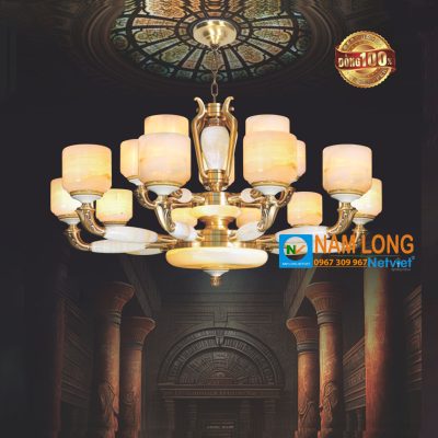 Đèn Chùm Đồng NC1008/15 15 Bóng E27