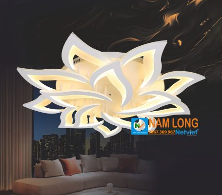 Đèn mâm ốp trần NC963B LED 200W hiện đại