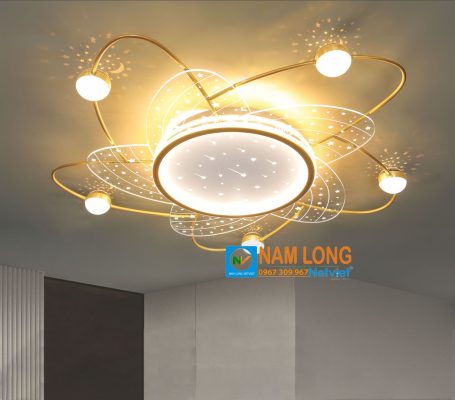 đèn mâm ốp trần hiện đại NC853 LED 200W